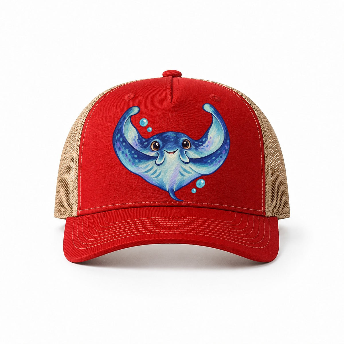 Red-Khaki — front view