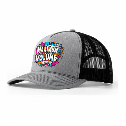 Maximum Volume Crazy Styles Trucker Hat – Sport Grey Black