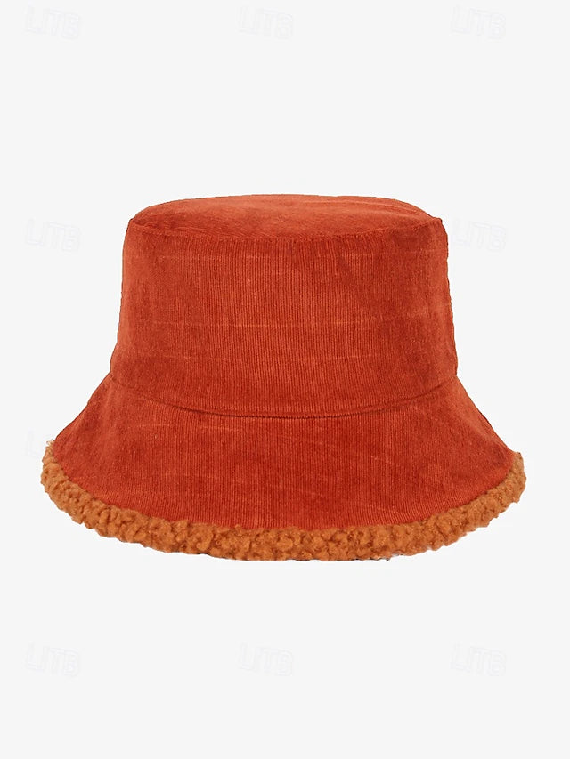 Premium Material: Made of corduroy with sherpa trim, offering a soft touch and durable wear.