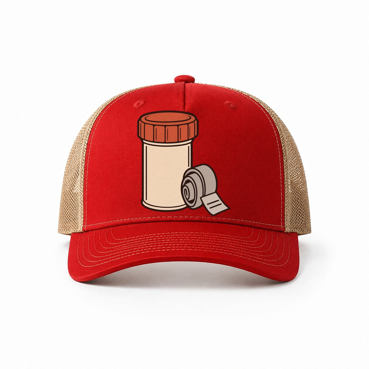 Red-Khaki — front view