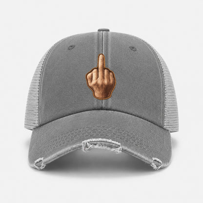 Grey — front view