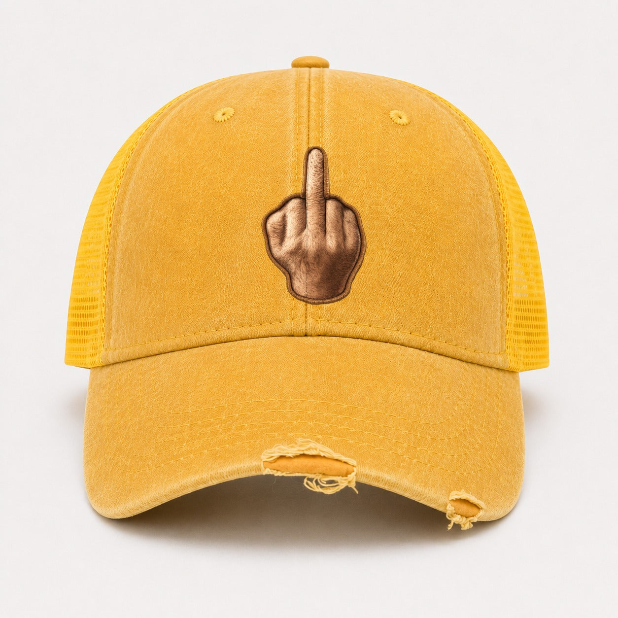 Yellow — front view