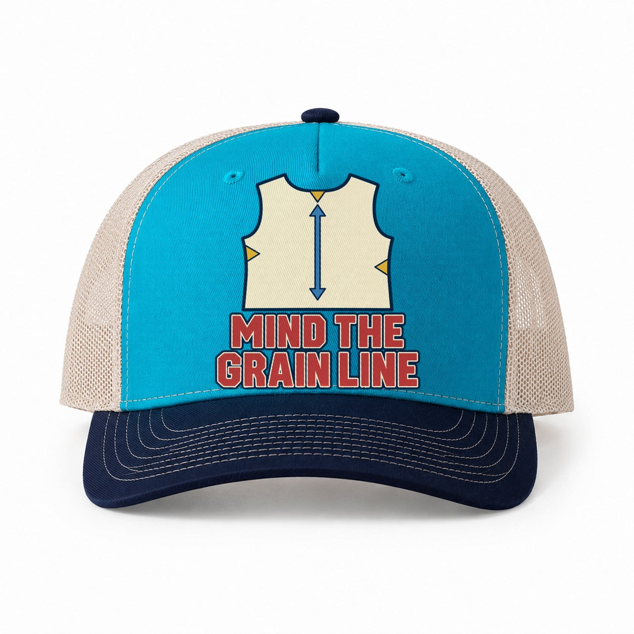 Teal-Navy — front view