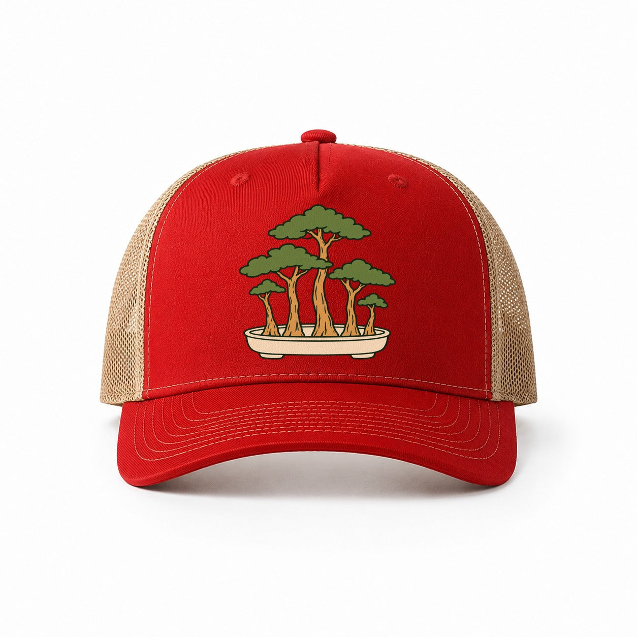 Red-Khaki — front view