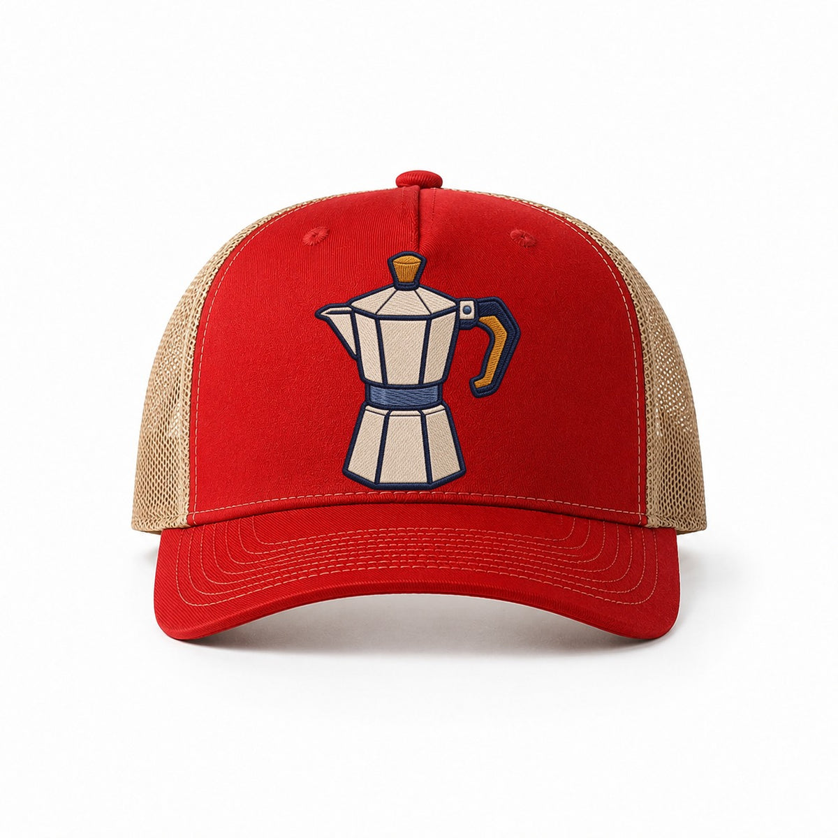 Red-Khaki — front view