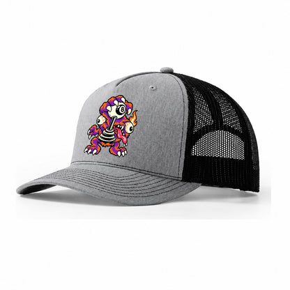 Monster Fist Shifter Crazy Styles Trucker Hat – Sport Grey Black