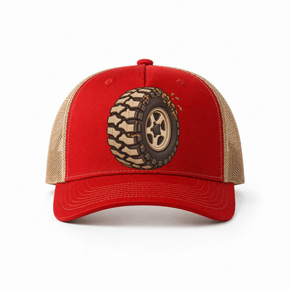 Red-Khaki — front view