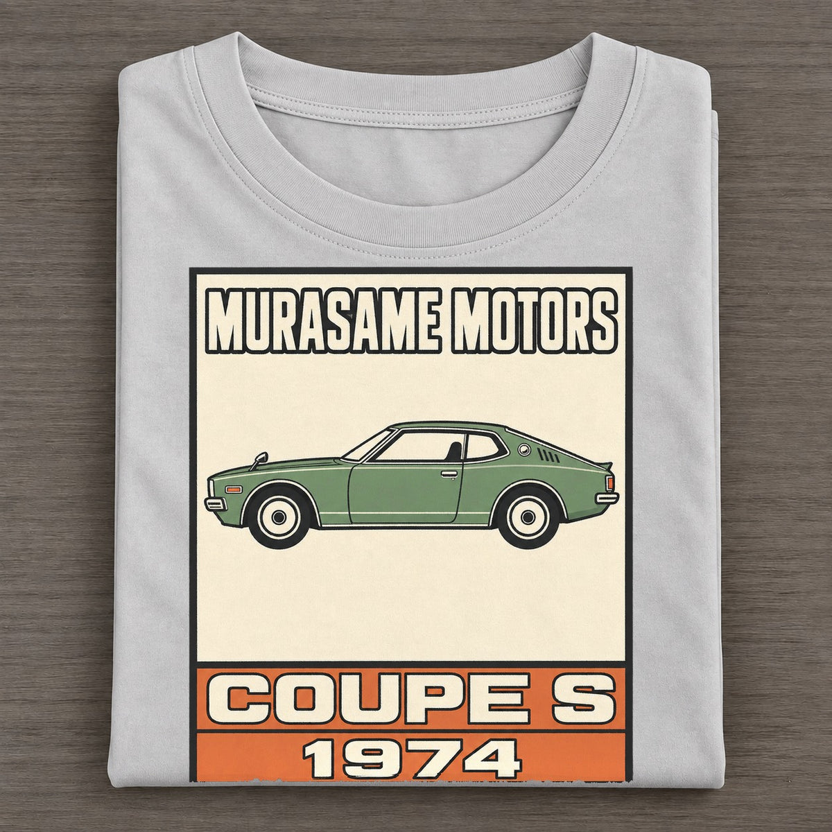 Murasame Coupe S Showa Speed Plates Classic T-shirt – Grey
