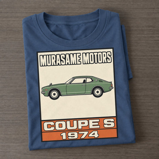 Murasame Coupe S Showa Speed Plates Classic T-shirt – Twilight Navy