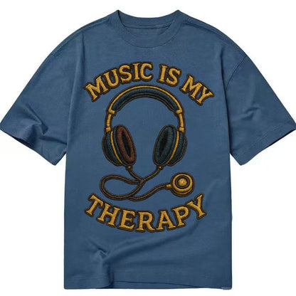 Music Is My Therapy  - Classic T-shirt – Twilight