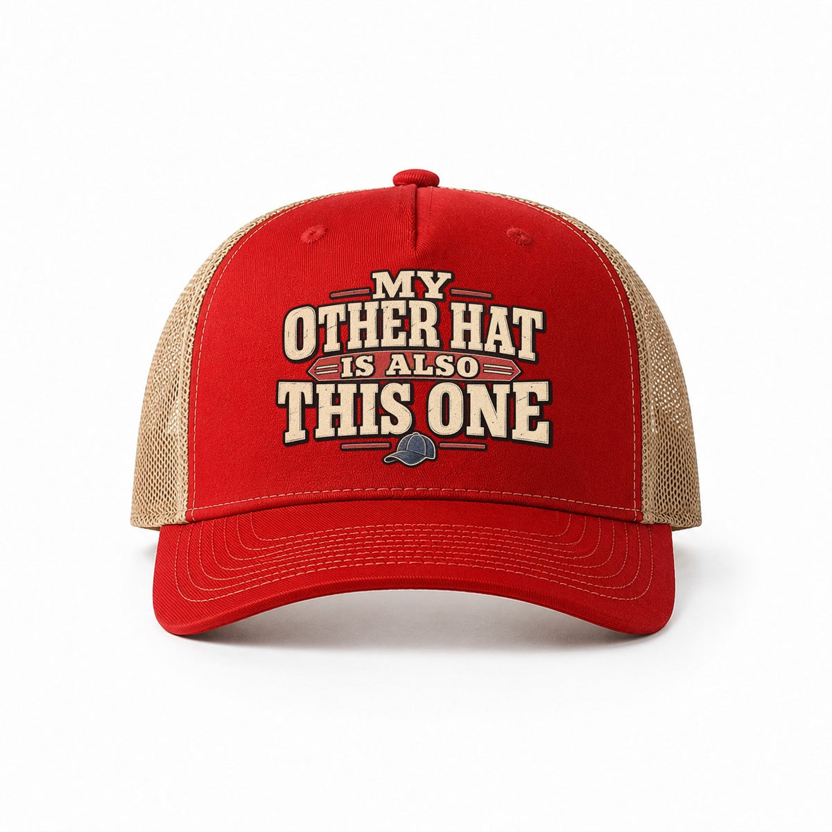 Red-Khaki — front view