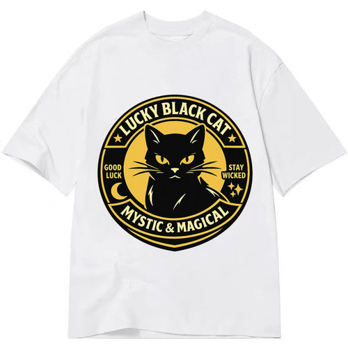 Mystic Feline Emblem - Classic T-shirt