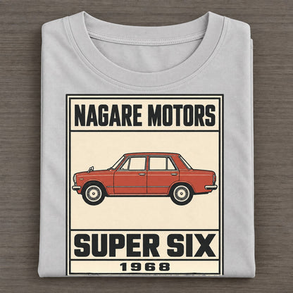 Nagare Super Showa Speed Plates Classic T-shirt – Grey