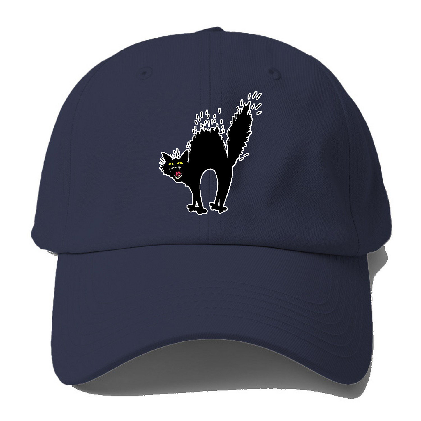 Black Cat Hiss Baseball Cap