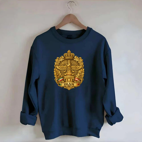 Iran Fire Temple Emblem - Crewneck Sweatshirt