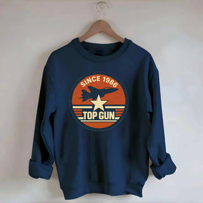 Top Gun Since 1986 - Crewneck Sweatshirt - navy
