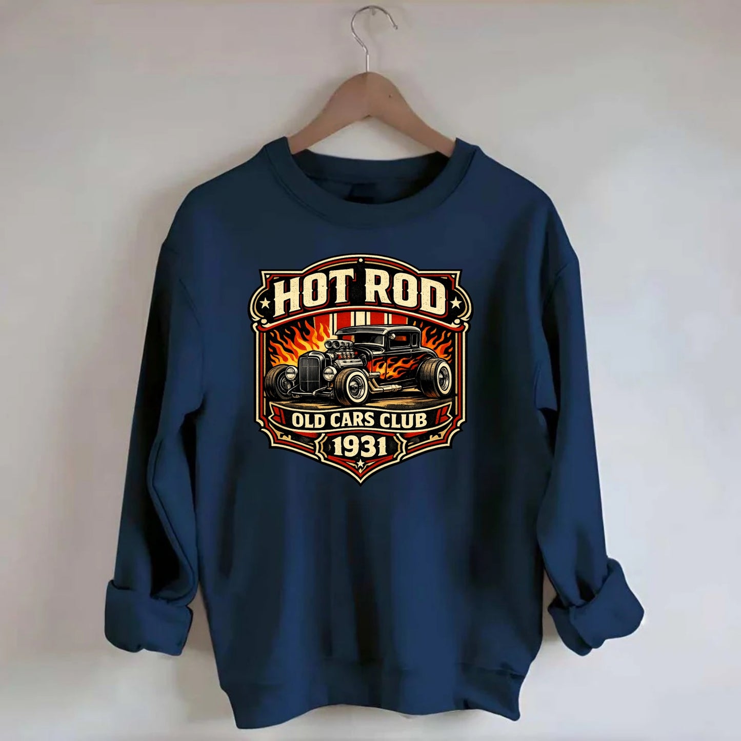 Hot Rod Club 1931 - Crewneck Sweatshirt - navy