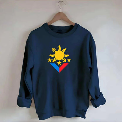Sun Of Three - Crewneck Sweatshirt - navy