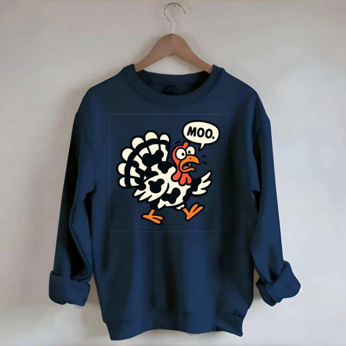Mooing Turkey - Crewneck Sweatshirt