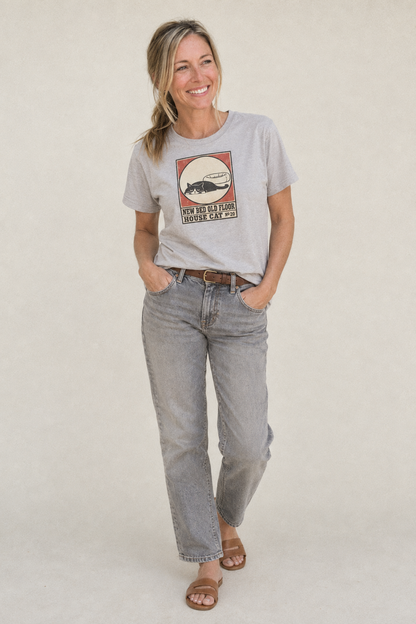 New Bed Old Floor Neko Says No Classic T-shirt – studio model photo
