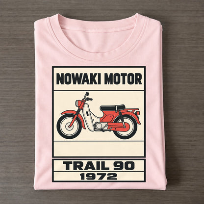 Nozomi Trail 90 Showa Speed Plates Classic T-shirt – Pink