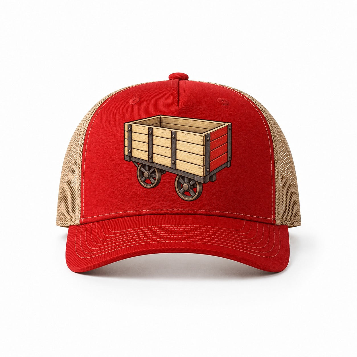 Red-Khaki — front view