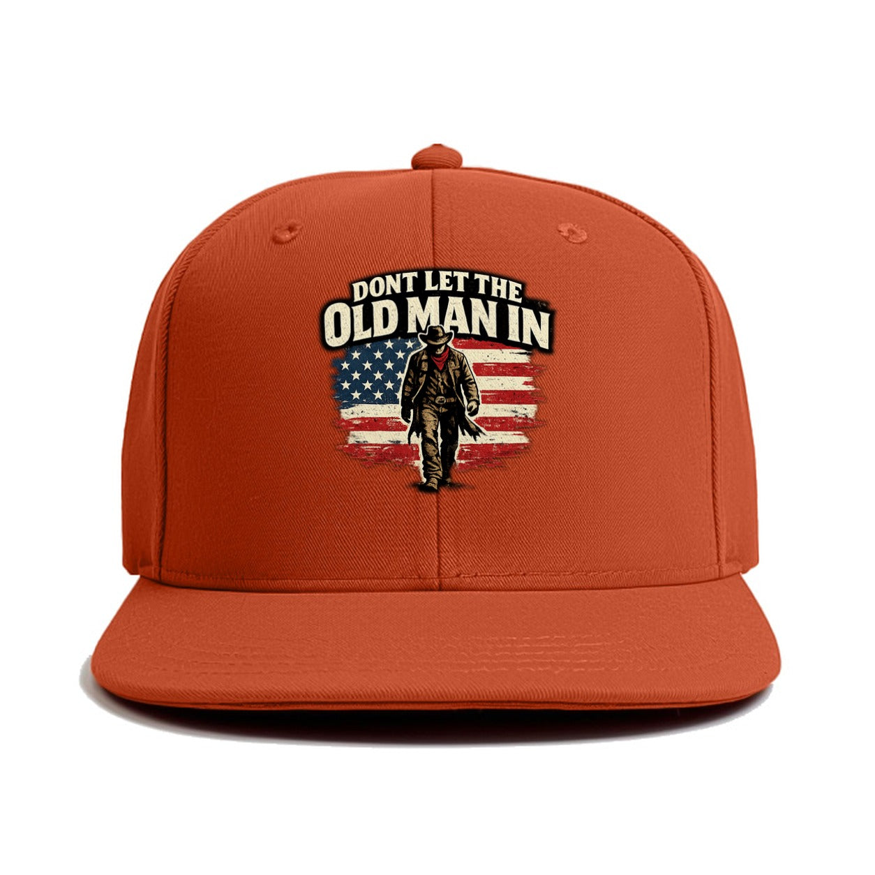 Dont Let The Old Man In Classic Snapback - Orange