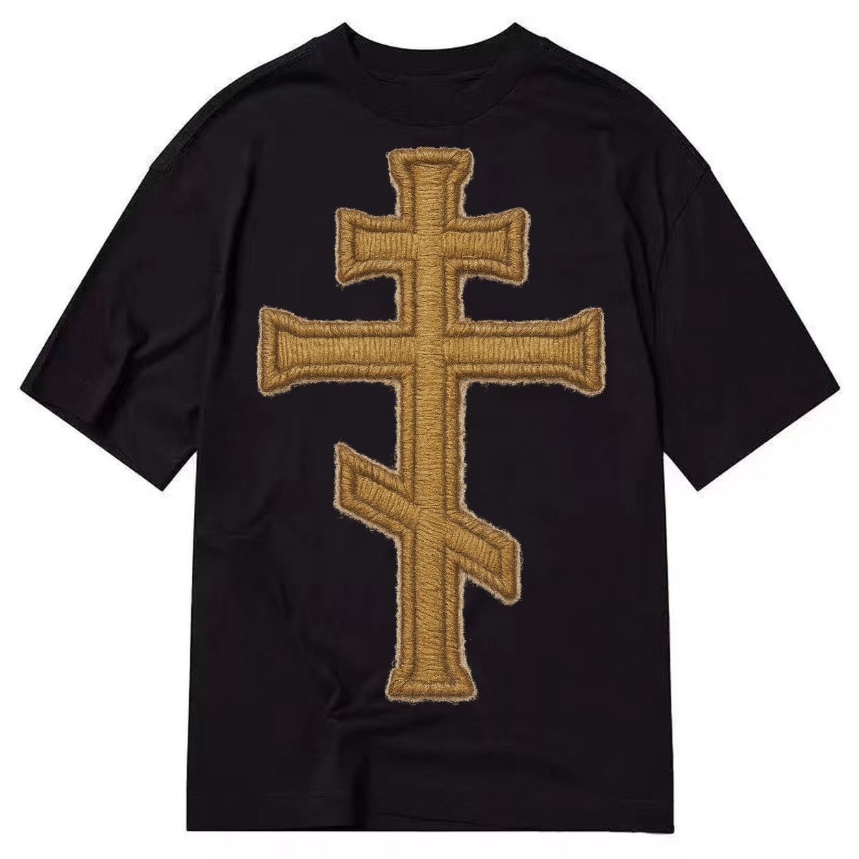 Orthodox Cross  - Classic T-shirt – Black