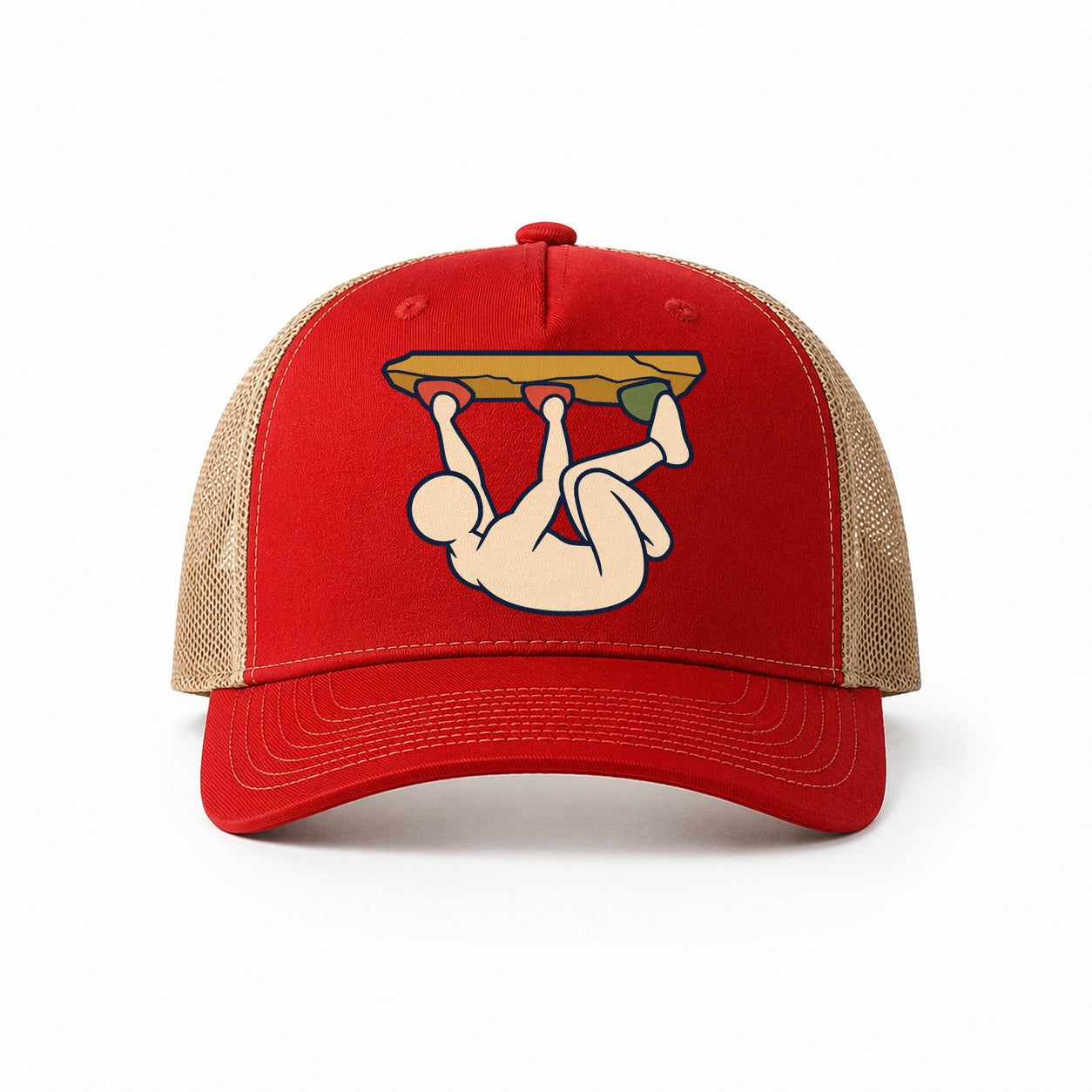 Red-Khaki — front view