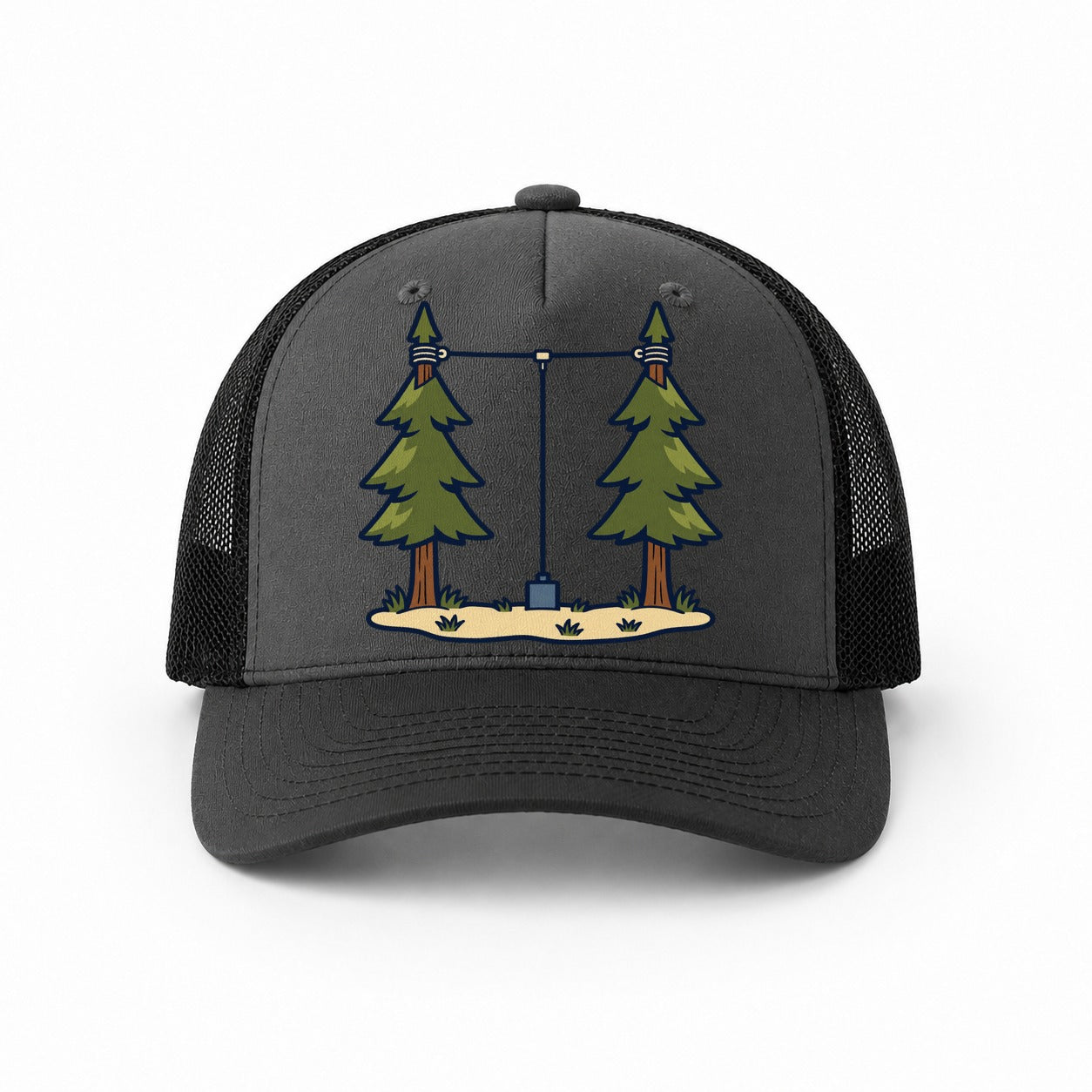 Dark Grey-Black — front view