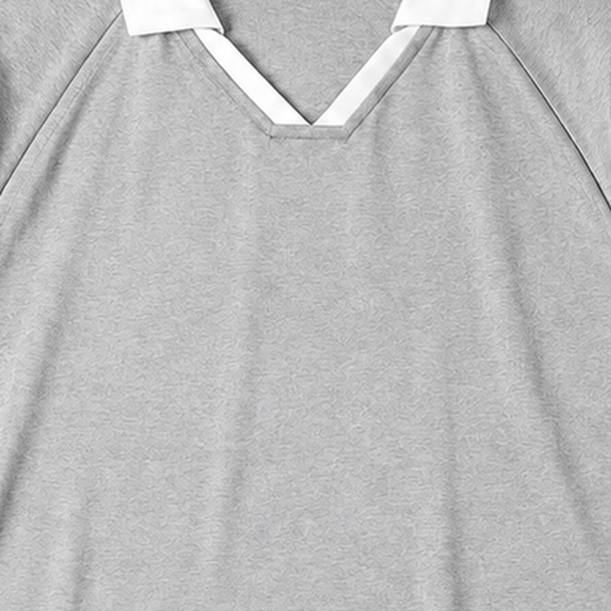 Persian Lion Arch Collar Jersey – grey fabric close-up