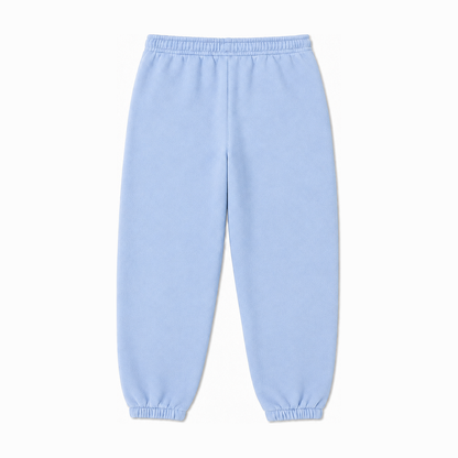 Persian Lion Arch Fleece Sweatpants – light-blue back view