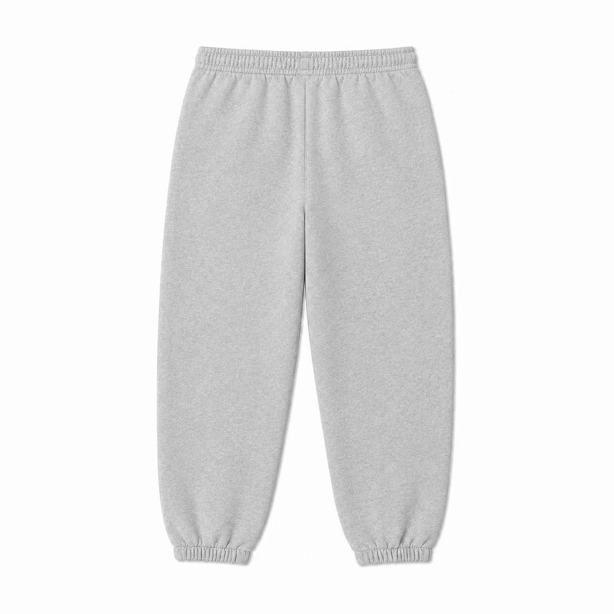 Persian Lion Arch Fleece Sweatpants – light-gray back view