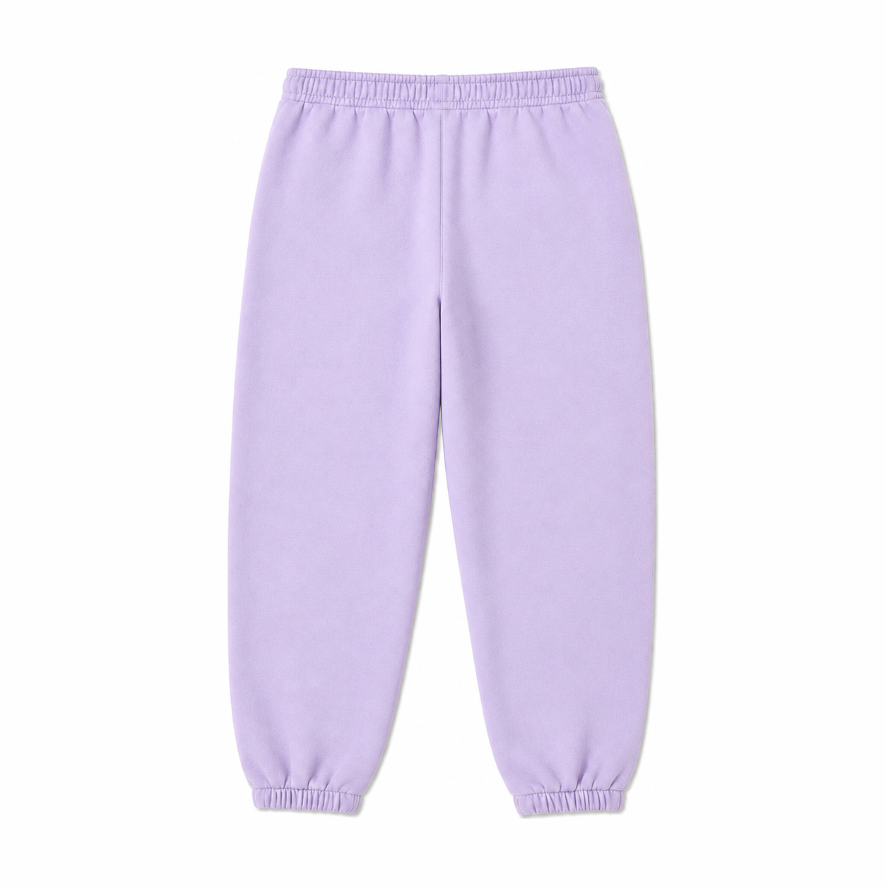 Persian Lion Arch Fleece Sweatpants – light-purple back view