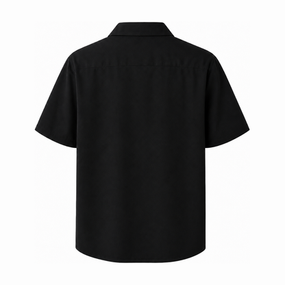 Persian Lion Arch Hawaiian Shirt – black back view