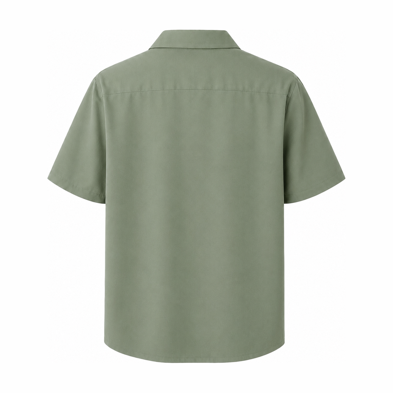 Persian Lion Arch Hawaiian Shirt – sage back view