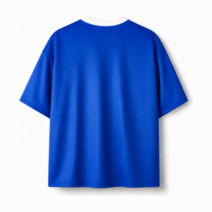 Persian Lion Arch Mesh Jersey – royal-blue back view