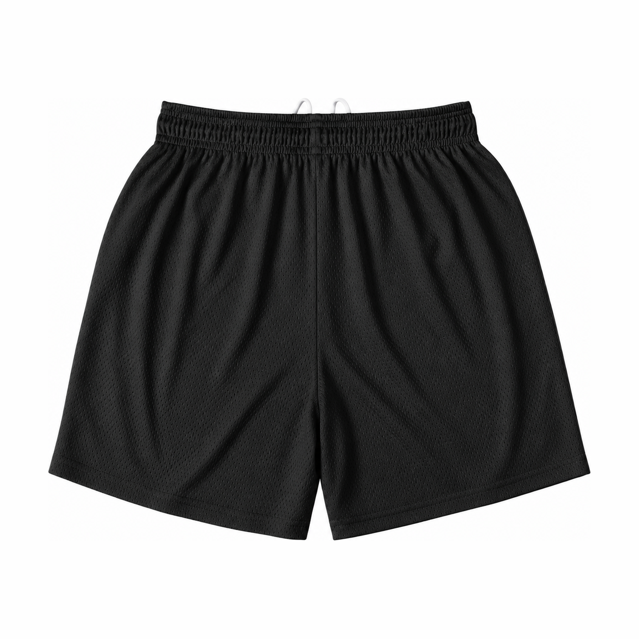 Persian Lion Arch Mesh Shorts – black back view