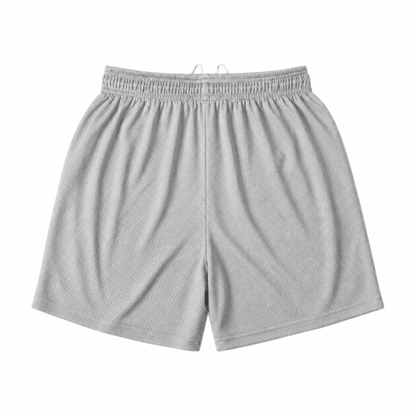 Persian Lion Arch Mesh Shorts – grey back view