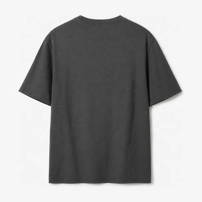 Persian Lion Arch Pocket T-Shirt – dark-grey back view