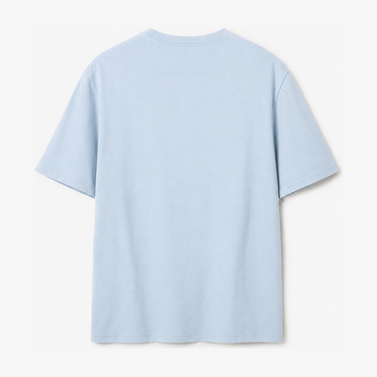 Persian Lion Arch Pocket T-Shirt – light-blue back view
