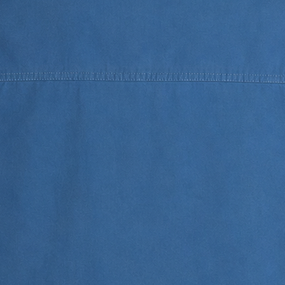Persian Lion Arch Work Shirt – denim-blue fabric close-up
