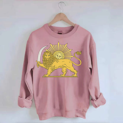 Shir O Khorshid - Crewneck Sweatshirt - pink