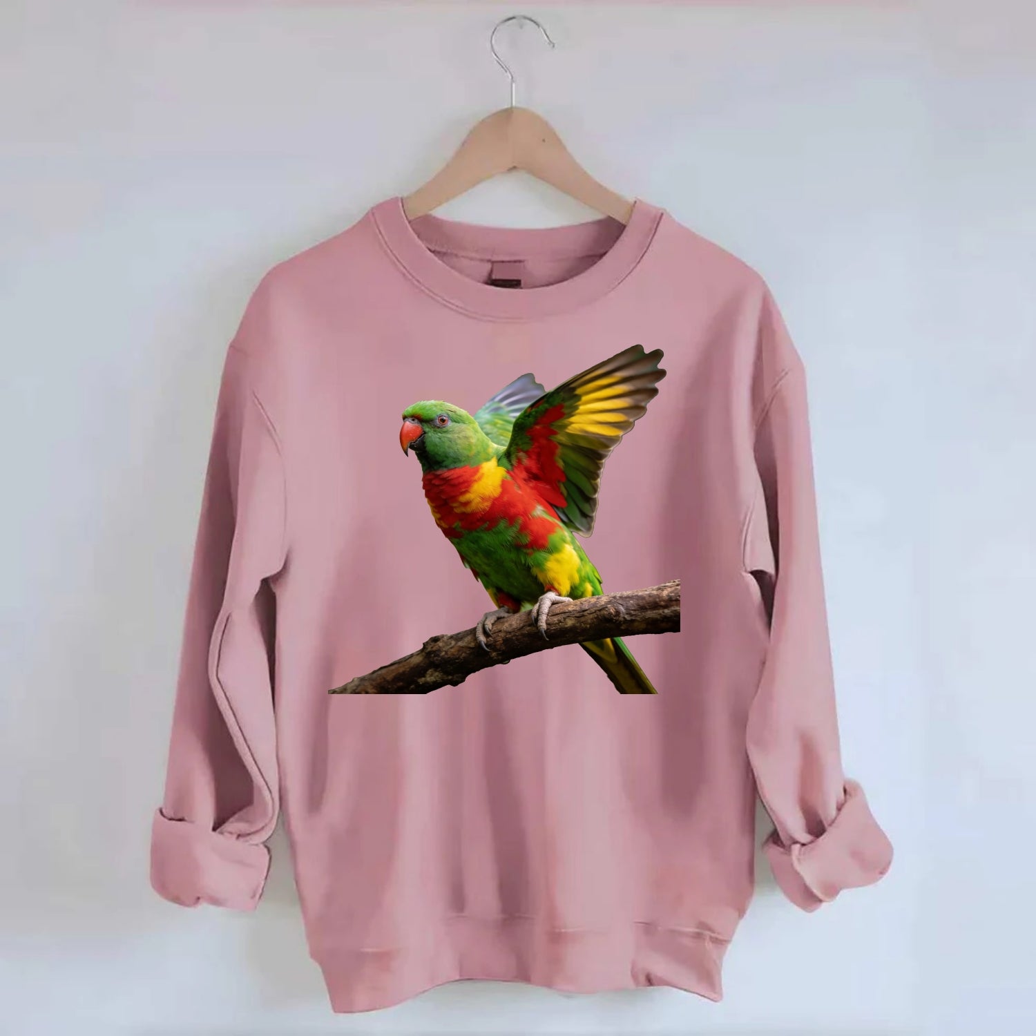 Parrot - Crewneck Sweatshirt - pink