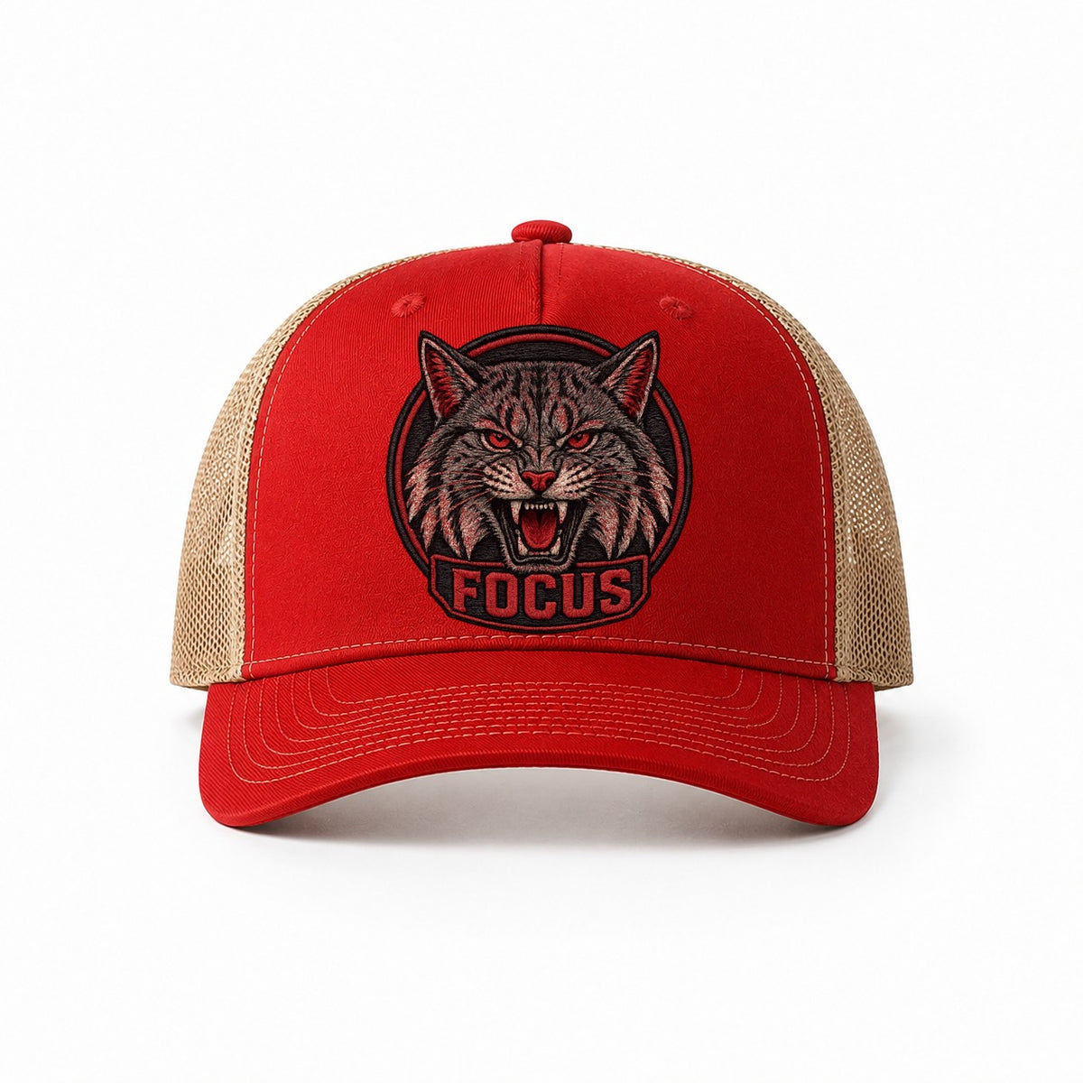 Red-Khaki — front view