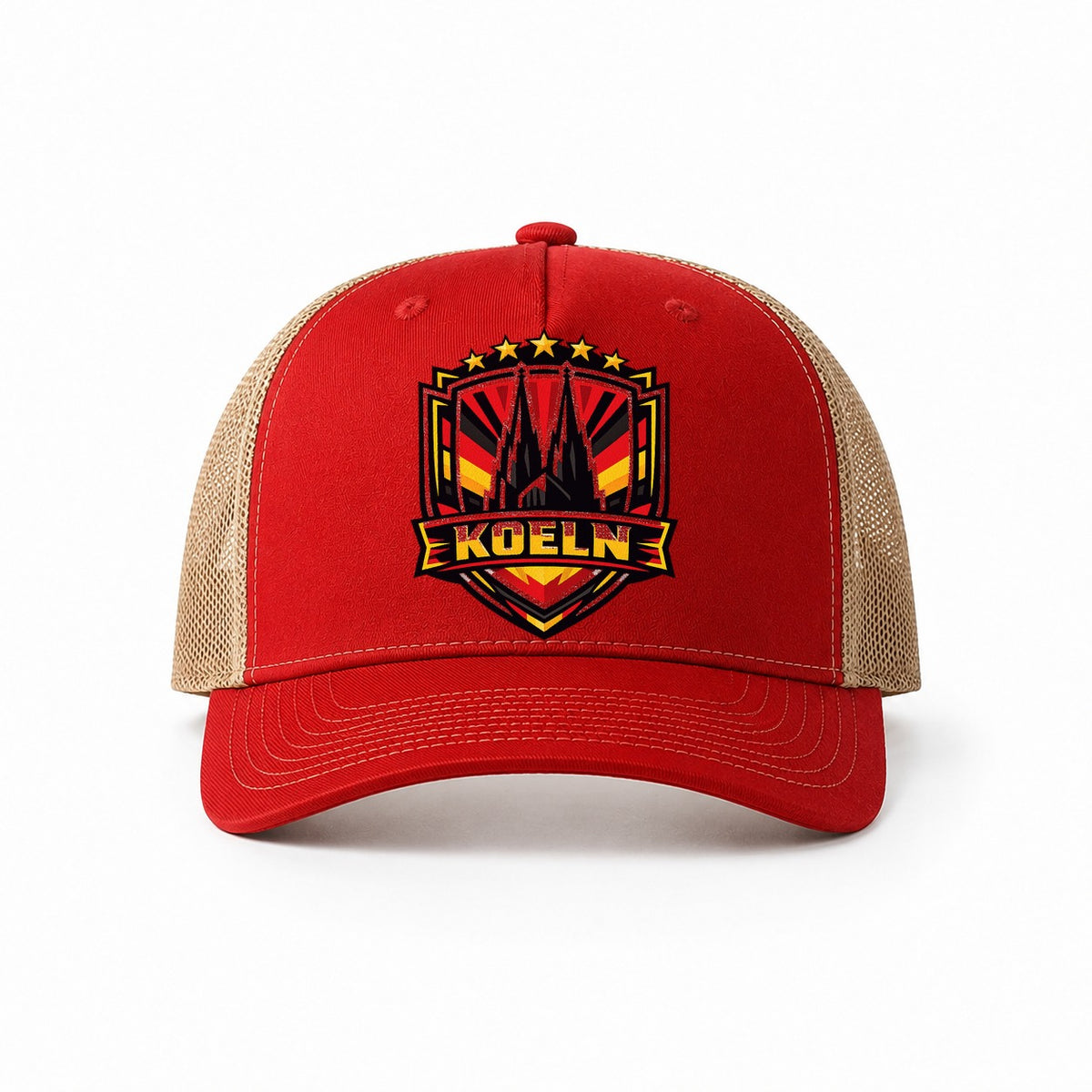 Red-Khaki — front view