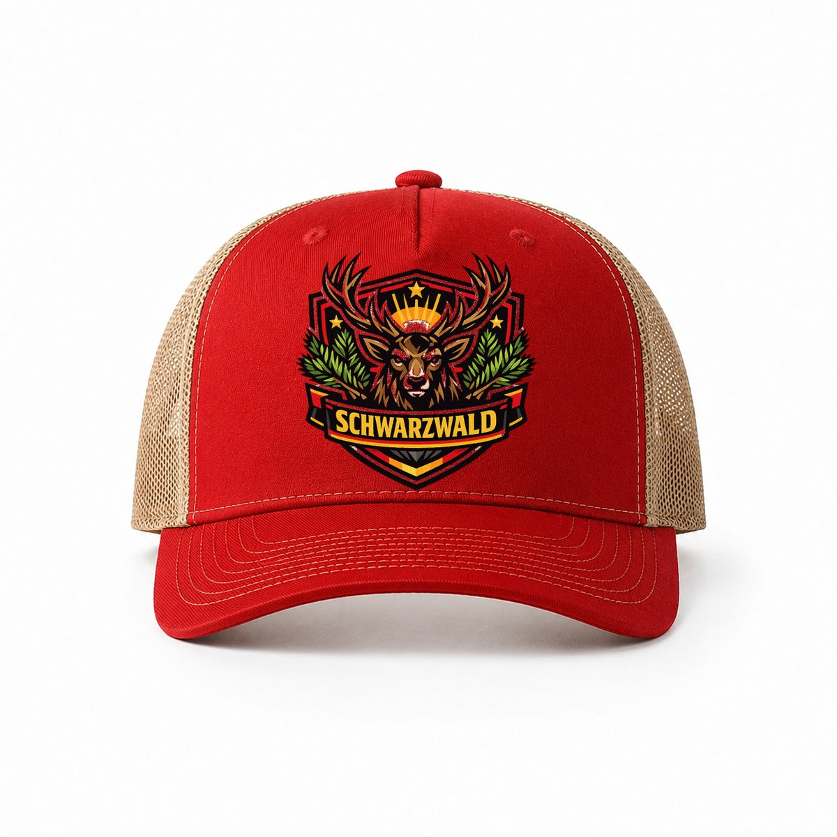 Red-Khaki — front view