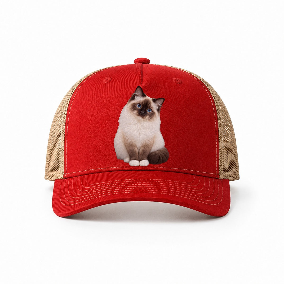 Red-Khaki — front view