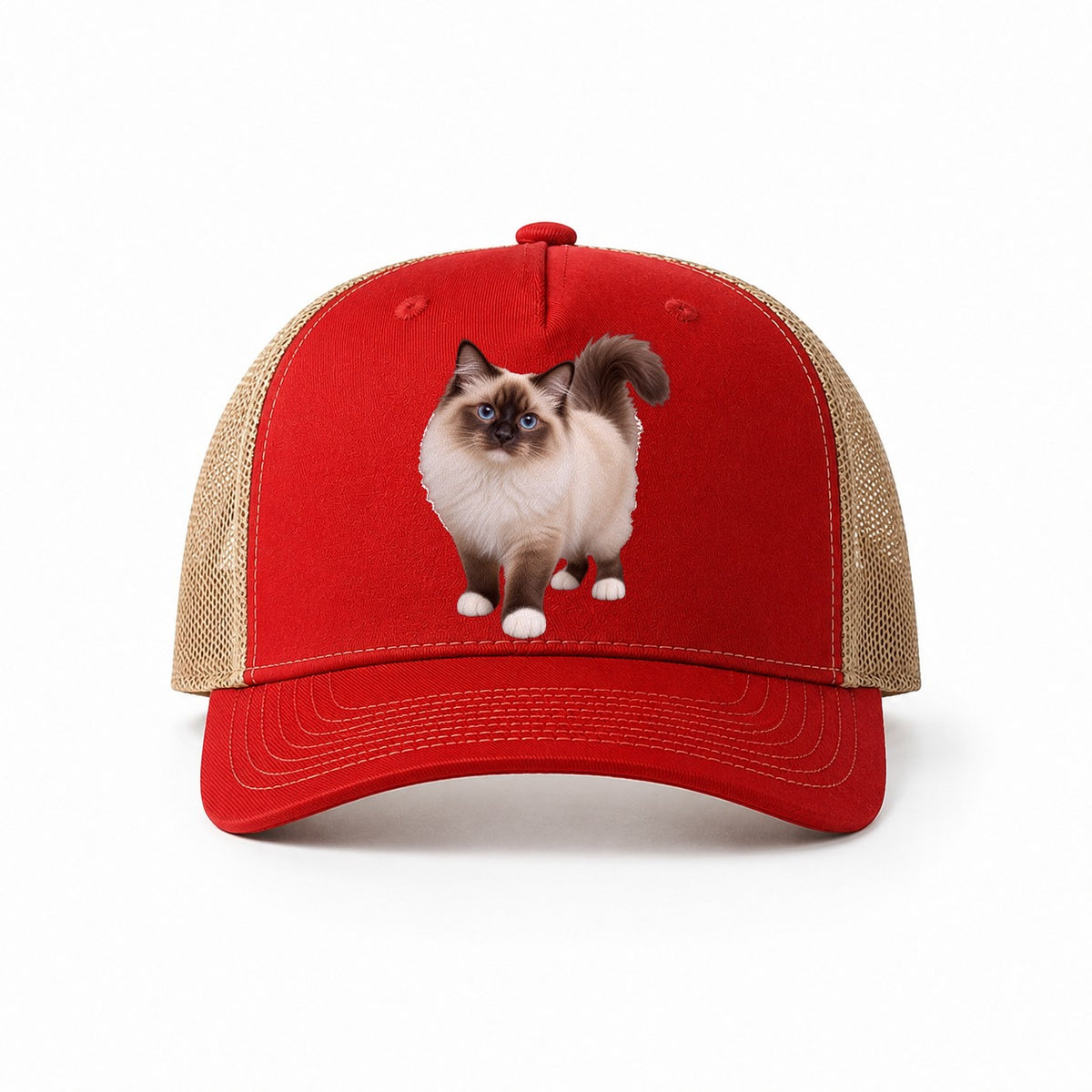 Red-Khaki — front view