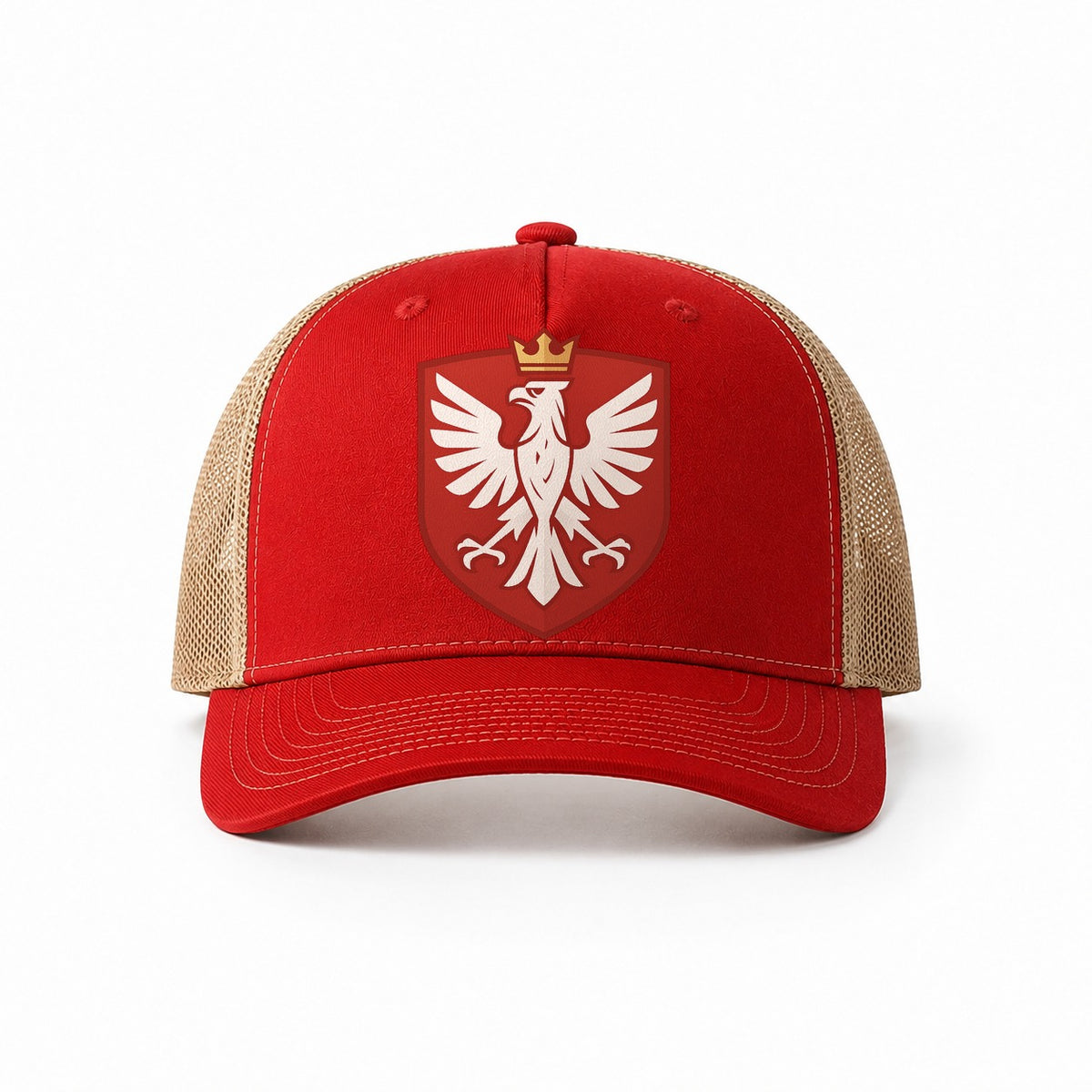 Red-Khaki — front view